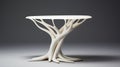 Ethereal Tree-shaped Table: A Bold And Organic Neo-plasticism Design