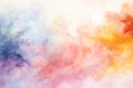 Ethereal watercolor splashes. delicate abstract backgrounds with soft, dreamy textures and blends