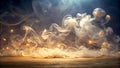 Ethereal Wisps of Smoke AI Generated