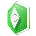 Ethereum Classic (ETC) Badge Right View