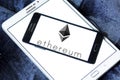 Ethereum cryptocurrency logo
