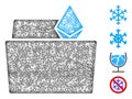 Ethereum Crystal Folder Web Vector Mesh Illustration
