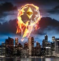Ethereum on fire