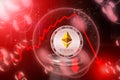 Ethereum Gold in a soap bubble. Risks and dangers of investing to Ethereum Gold ETG cryptocurrency. Collapse of the exchange rate