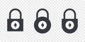 Ethereum icons. Cryptocurrency icons in locks. Digital cryptographic currency icons. Vector illustration