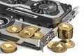 Ethereum mining. Using powerful Video cards to mine and earn cryptocurrencies