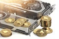 Ethereum mining. Using powerful Video cards to mine and earn cryptocurrencies