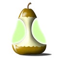 Etheric body of a pear Royalty Free Stock Photo