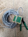 Ethernet Cable Testing Kit Royalty Free Stock Photo