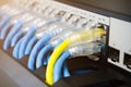 Ethernet Network Concept. Royalty Free Stock Photo