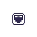 Ethernet port icon