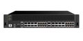 16 ethernet ports, 16 optical ports, 2 10G SFP+ ports and network management and control ports.