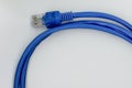 Ethernet rj45 lan cable Royalty Free Stock Photo