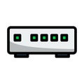 Ethernet Switch Icon Royalty Free Stock Photo