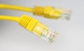 Ethernet yellow cable