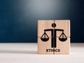 Ethical corporate culture, business integrity and moral principles concept Royalty Free Stock Photo