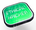 Ethical Hacker Tracking Server Vulnerability 3d Rendering