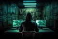 Ethical hackers penetration testing Cybersecurity and data protection. Hacker attack prevention