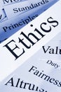 Ethics Concept