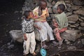 Ethiopia: Gang of young boys