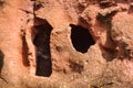 Ethiopia, Lalibela. Moniolitic rock cut church Royalty Free Stock Photo