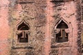 Ethiopia, Lalibela. Moniolitic rock cut church Royalty Free Stock Photo