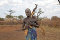 Mursi man Ethiopia