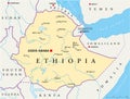 Ethiopia Political Map