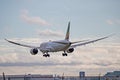 Ethiopian Airlines Boeing 787-9 Dreamliner Landing At Toronto Royalty Free Stock Photo