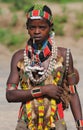 Ethiopian Benna Woman Royalty Free Stock Photo