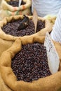 Ethiopian coffee beans