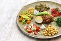 Ethiopian cuisine Royalty Free Stock Photo