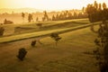 Ethiopian highlands at dawn Royalty Free Stock Photo