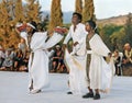 Ethiopian-Israeli Dancers in Karmiel, Israel Royalty Free Stock Photo