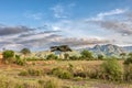 Ethiopian landscape near Arba Minch, Ethiopia Royalty Free Stock Photo