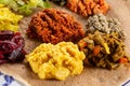 Ethiopian sampler Royalty Free Stock Photo