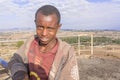 Ethiopian teenage boy