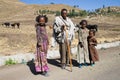 Ethiopian traditional family.