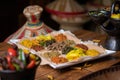 Ethiopian traditional, famous and delicious Injera flatbread