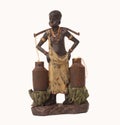 Ethiopian Water Seller Antique