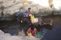 Ethiopian women and water supply