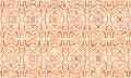 Ethnic abstract ikat fabric artwork with seamless patterns. Royalty Free Stock Photo
