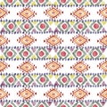 Ethnic afican seamless pattern Horizontal stripes colorful print for your textiles wrapping paper card digital clipart