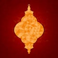 Ethnic Arabic lamp for the end of holy month ramadan muslim celebration or chinesee New Year, decoration for traditional arab inte