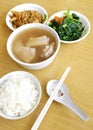 Ethnic asian meal Royalty Free Stock Photo