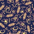ethnic batik kalimantan indonesia shield ornament seamless pattern 05