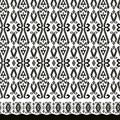 ethnic batik kalimantan seamless pattern 06