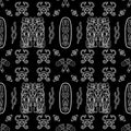 ethnic batik papua fabric pattern 079