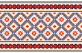 Ethnic boho pattern with flowers in bright colors. Design for carpet, wallpaper, clothing, wrapping, batik, fabric, Vector