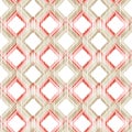 Ethnic boho seamless pattern. Scratches grunge zigzag texture. Retro motif.